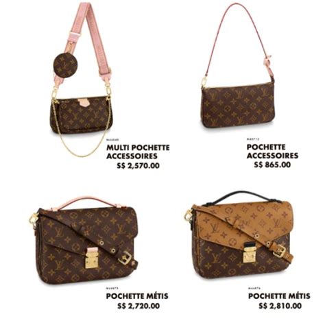 louis vuitton bag price list 2018|louis vuitton bags price original.